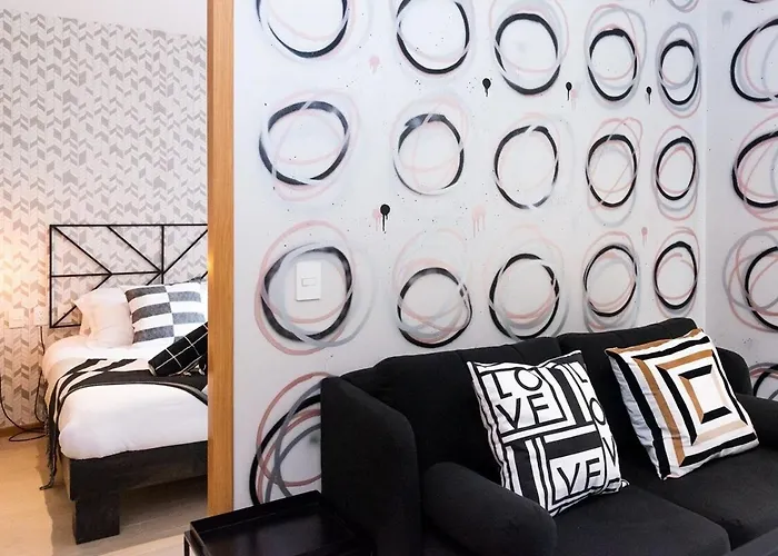 Сasa de vacaciones Moderno Depa 4 En Nuevo Polanco *